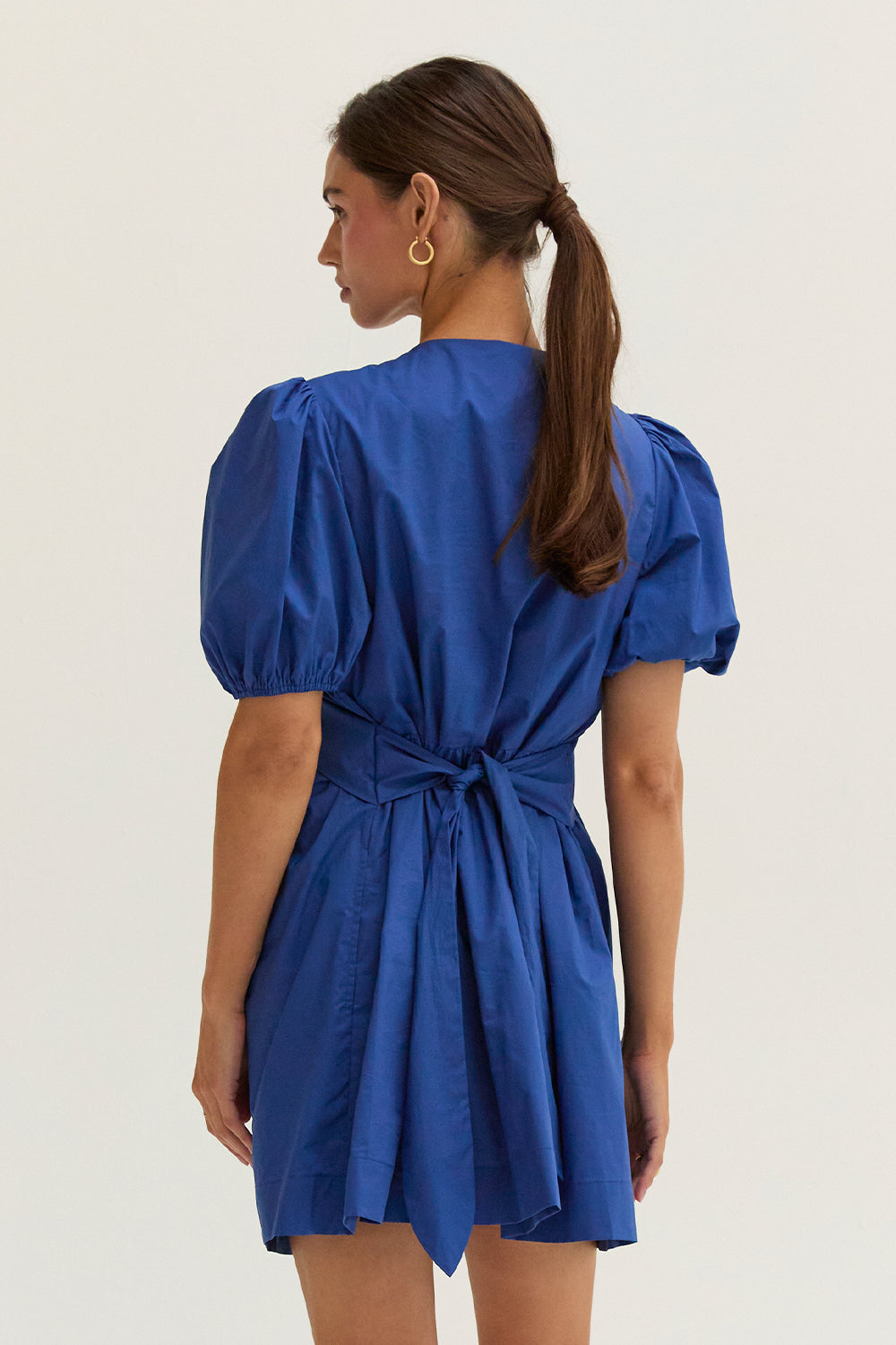 Hayden Poplin U-Wire Mini Dress