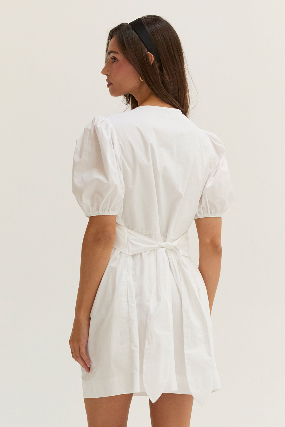 Hayden Poplin U-Wire Mini Dress
